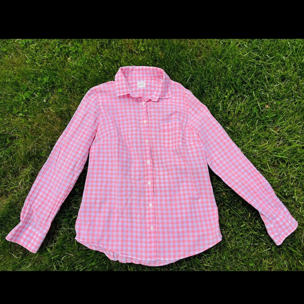 J. Crew Perfect Button Down Shirt